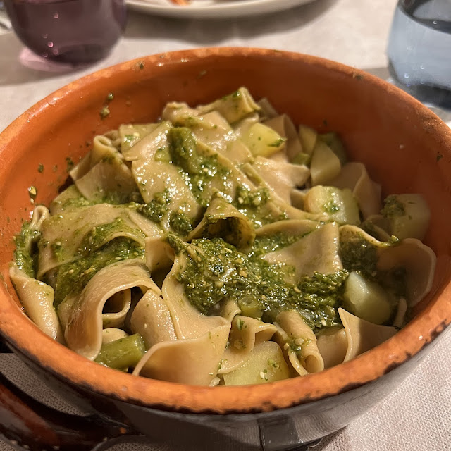Lasagnetta with Pesto Cream