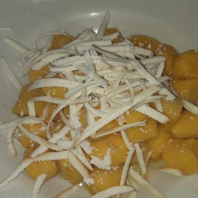 Gnocchi Di Zucca Burro Fuso E Ricotta Affumicata