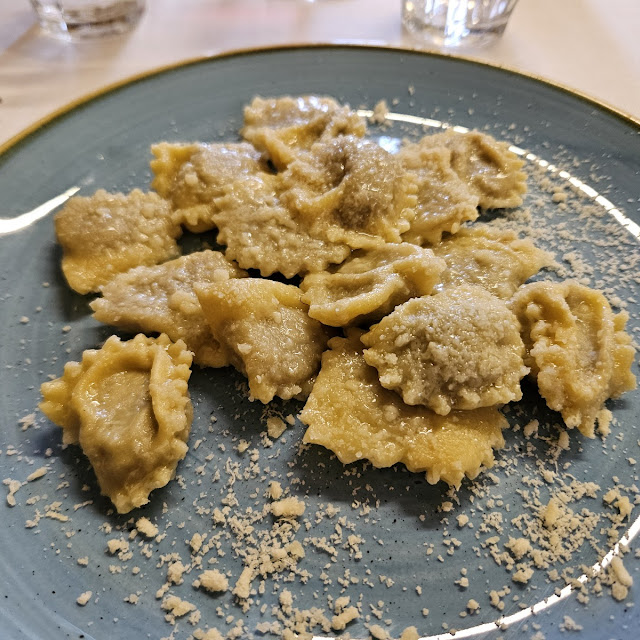 Ravioli Di Borragine Al Pistacchio