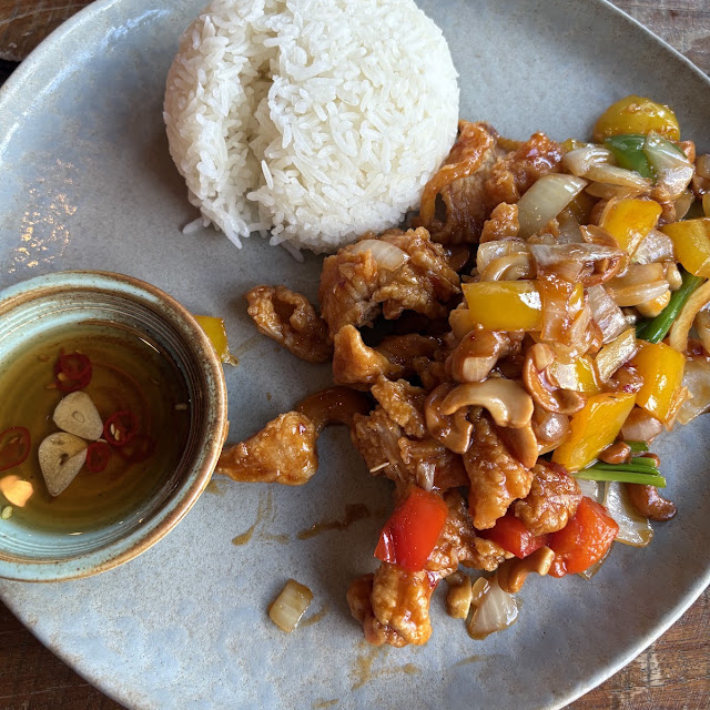 Stir Fried Chicken with Rice