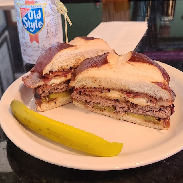 Blue Cheese Bacon Burger