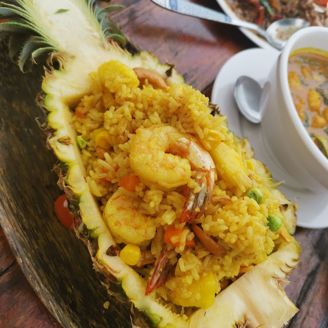 Pineapple Rice with Shrimp