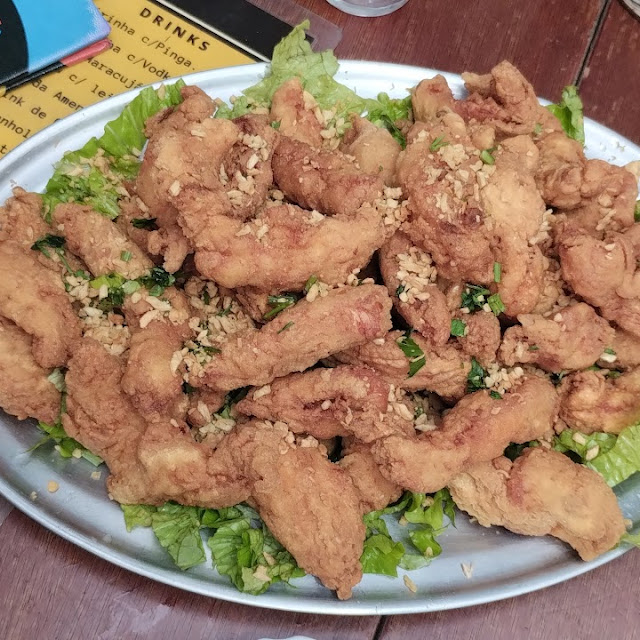 Isca de Frango à Milanesa