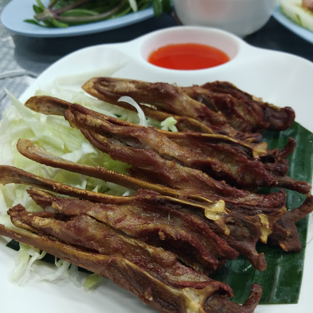 Fried Duck Lips