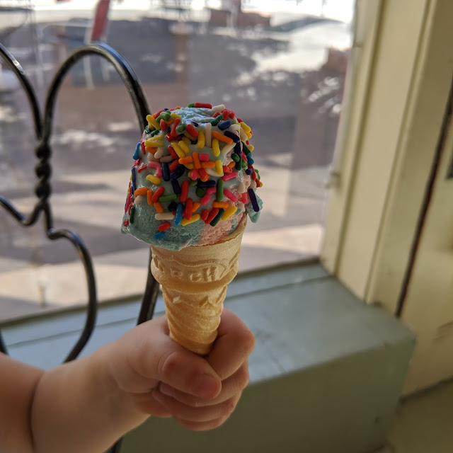 Mini Cotton Candy with Sprinkles