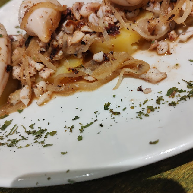 Ensalada Templada de Txipirones