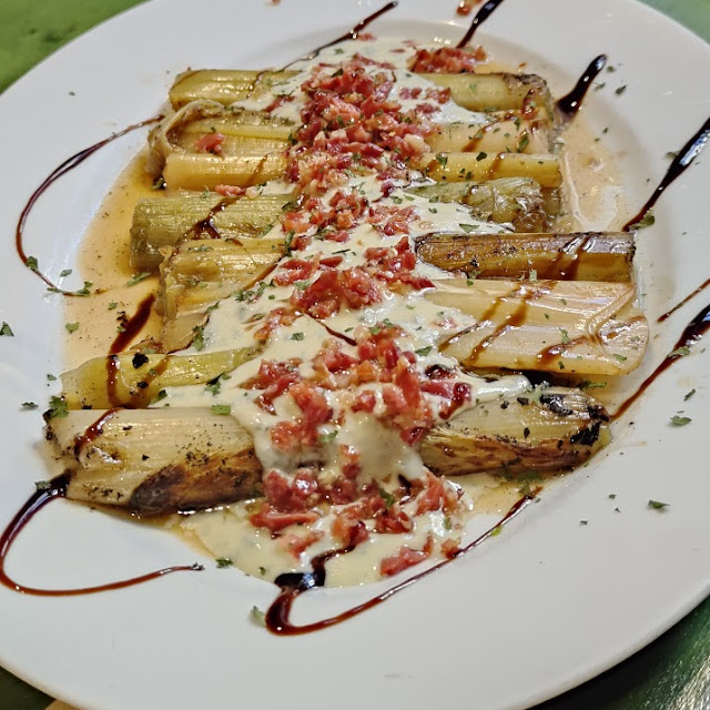 Puerros Braseados