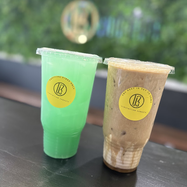 Blue Airhead and Loaded Coffee