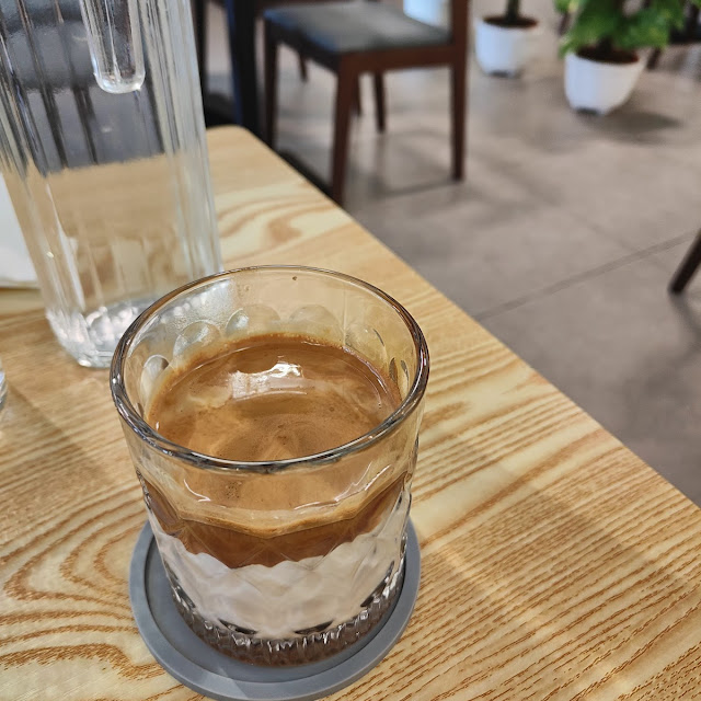 Chilled Dirty Latte