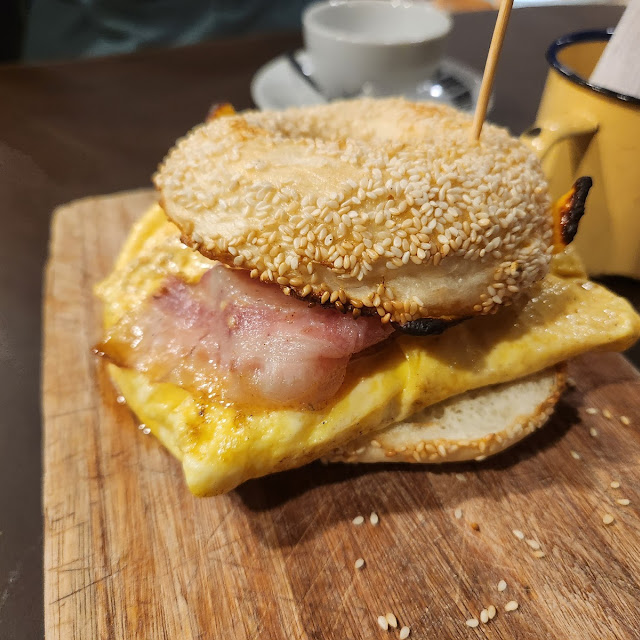 Tortilla de Huevo Y Bacon