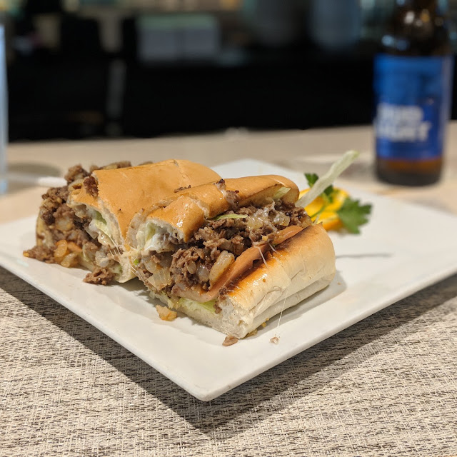 Shrimp Cheese Steak