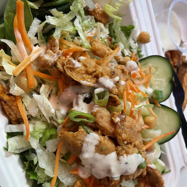 Buffalo Chick'n Salad