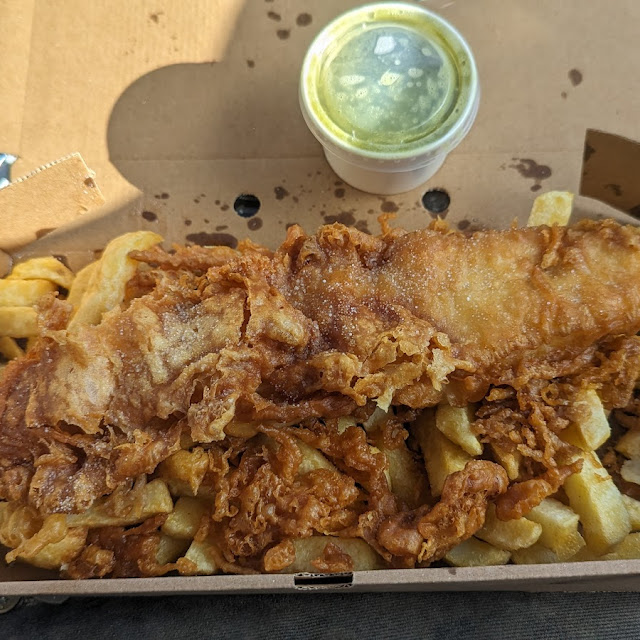 Fish Chips & Mushy Peas
