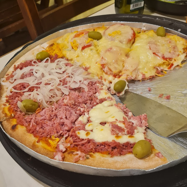 Pizza 3 Sabores Maracatu Baiana Tutti I