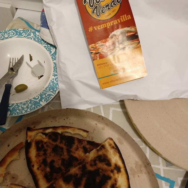 Pizza Queimadíssima da Villa Verde