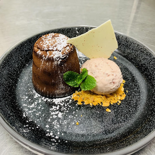Dark Belgian Chocolate Fondant Salted Caramel Raspberry Pistacchio Crumb Gingerbread Ice Cream