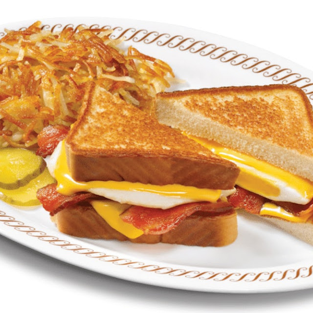 Texas Breakfast Melt with Hashbrowns