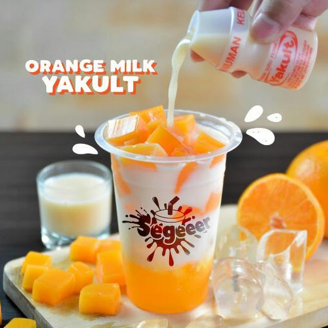 Orange Milk Yakult