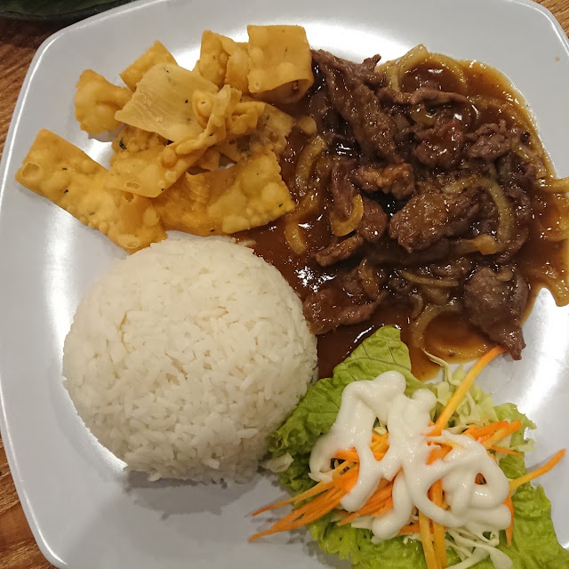 Paket Nasi Beef Teriyaki