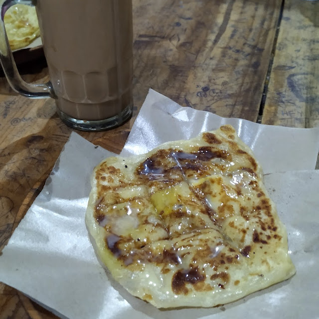 Roti Canai Banana Susu