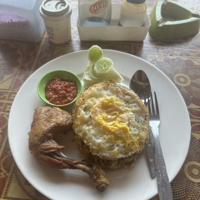 Nasi Goreng With Ayam