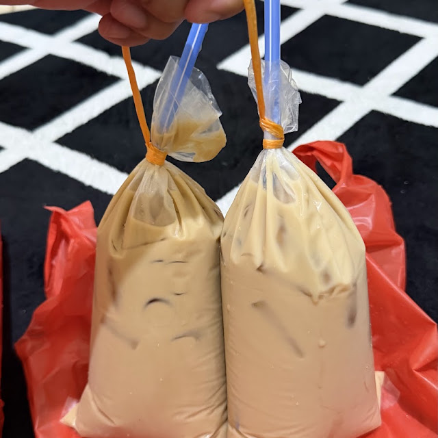 Iced Coffee in Plastic