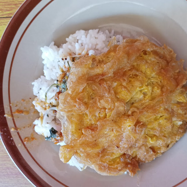Nasi Pecel Telur