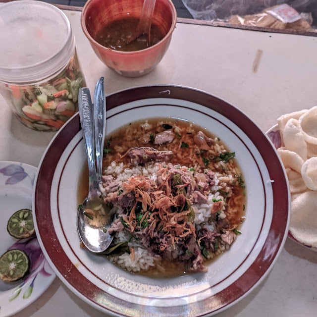 Soto Daging Campur Jeroan