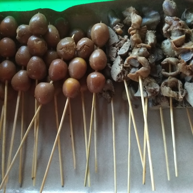 Sate Bacem Hati Ayam Dan Ampela