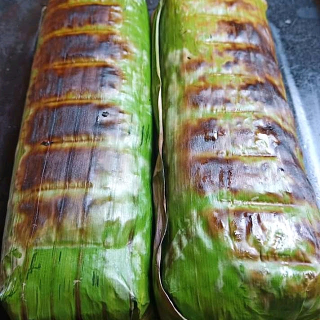 Nasi Bakar Isi Ikan Dll