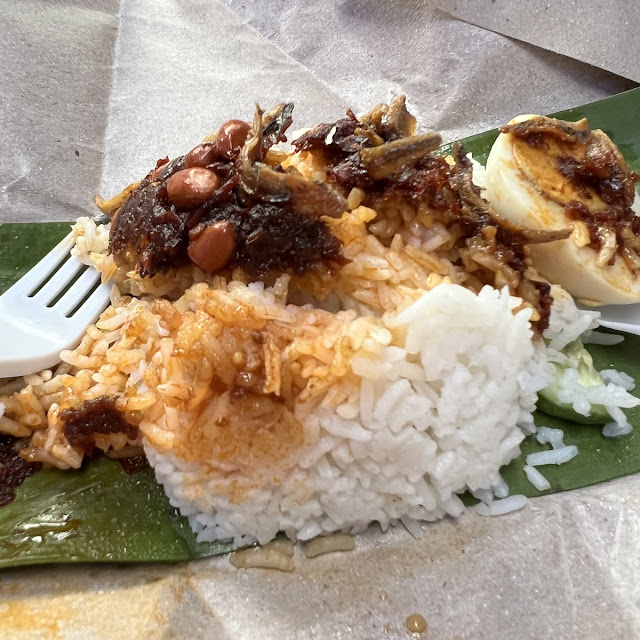 Nasi Lemak Bungkus