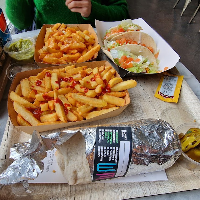 Burrito and Chips and Cheese