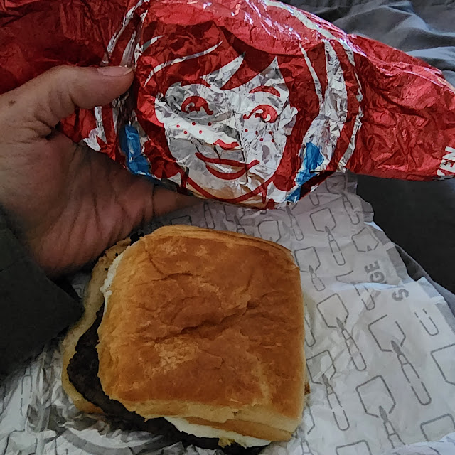 Sausage and Egg Croissant not a Croissant from Wendys