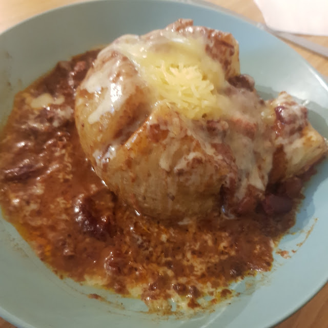Chilli Cheese Jacket Potato