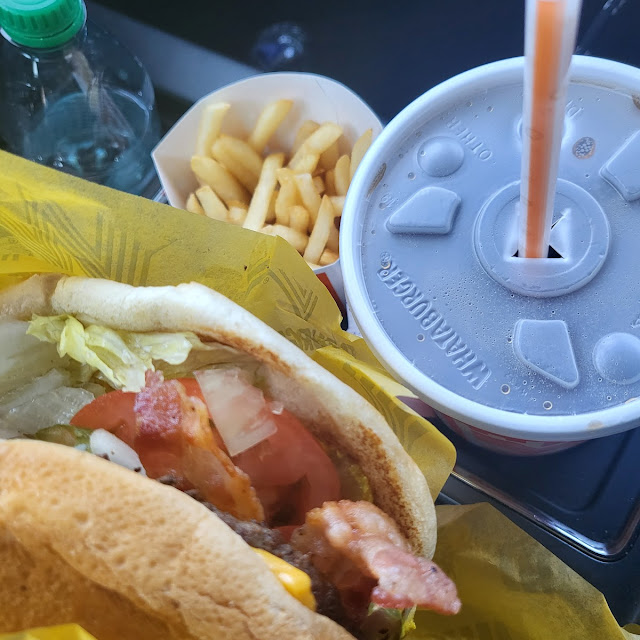 Bacon Cheese Burger Combo 5