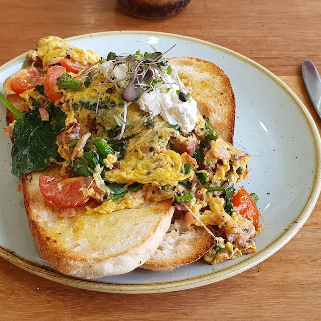 Chilli Scrambled Eggs on Turkish