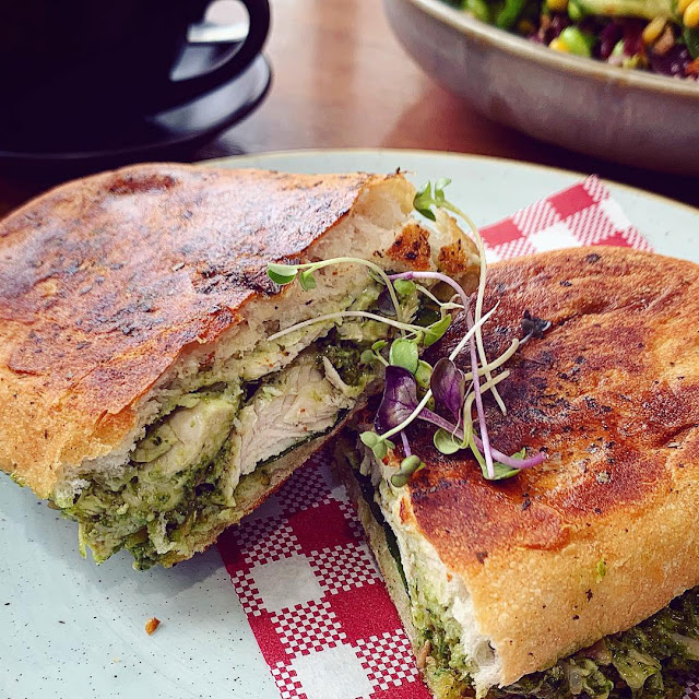 Pesto Chicken Panini
