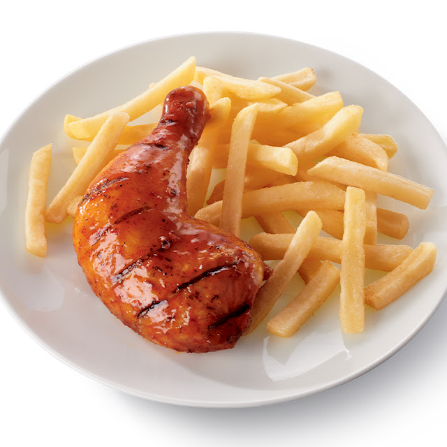 Rib Patty & Chips Combo