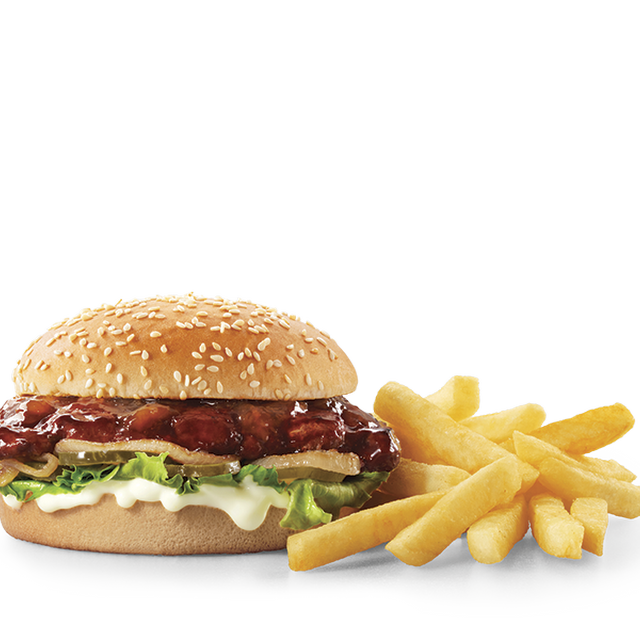Chutney Rib Burger