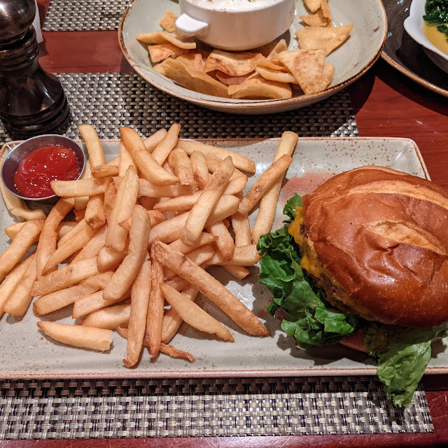 Burger and Fries