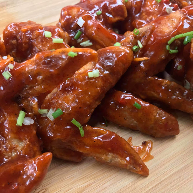 Flavored Wings & Fries