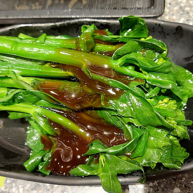 Choy Sum with Oyster Sause