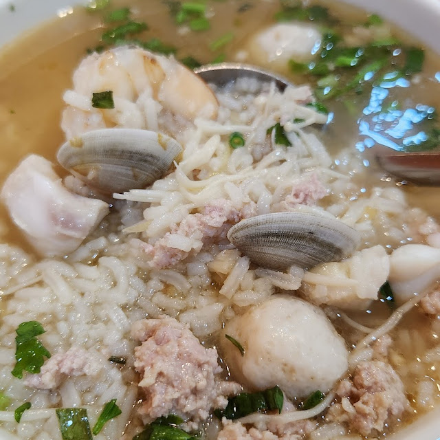 Claypot Crab Minced Pork Porridge