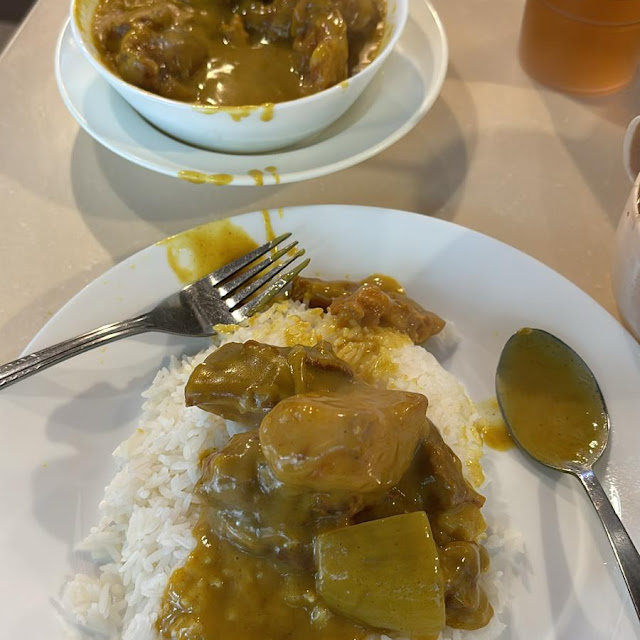 咖喱牛腩飯