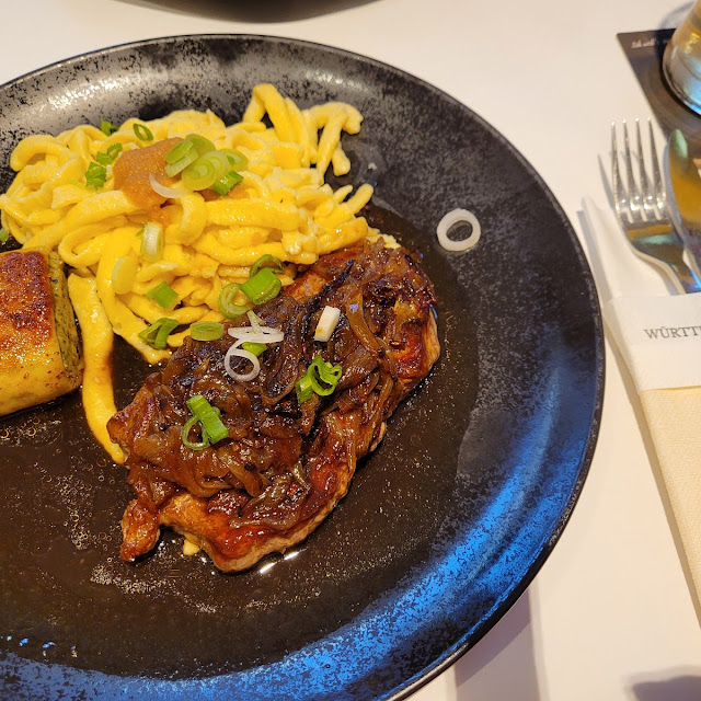 Schwäbischen Zwiebeltostbraten
