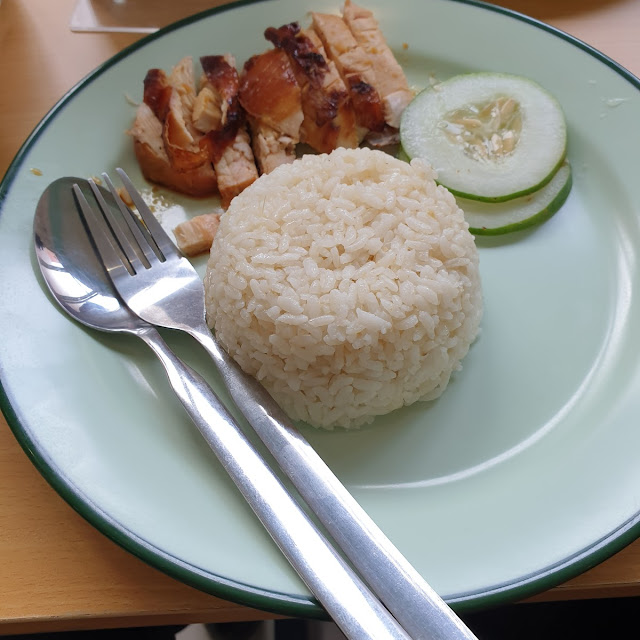 Nasi Hainan Ayam Panggang Hainan
