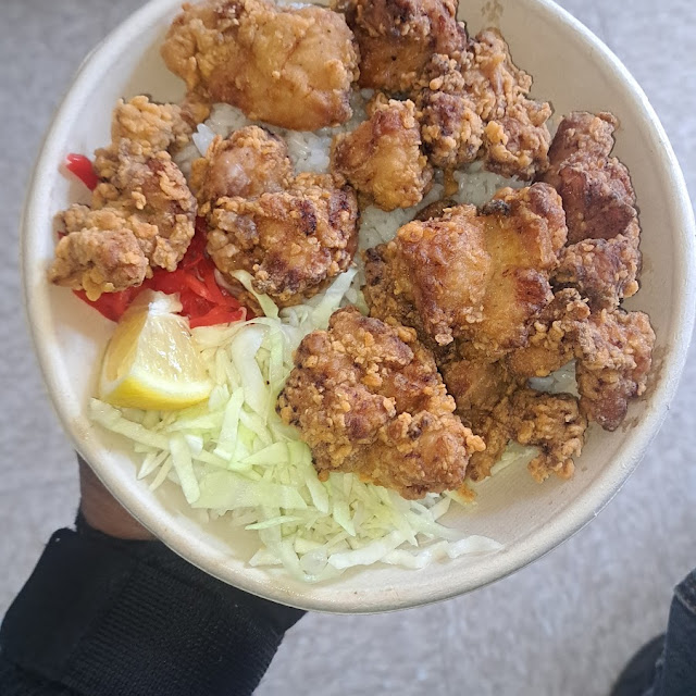 Japanese Fried Rice w Chicken Karaage