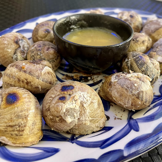 Grilled Snails