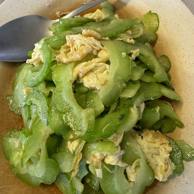 Bitter Gourd with Egg