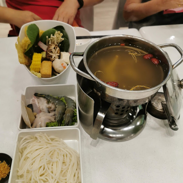 Five Colour Vege Mini Hotpot